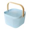 Plastic Fruit and Vegetable Drainage Basket Large Capacity Towel Storage Basket  Living Room