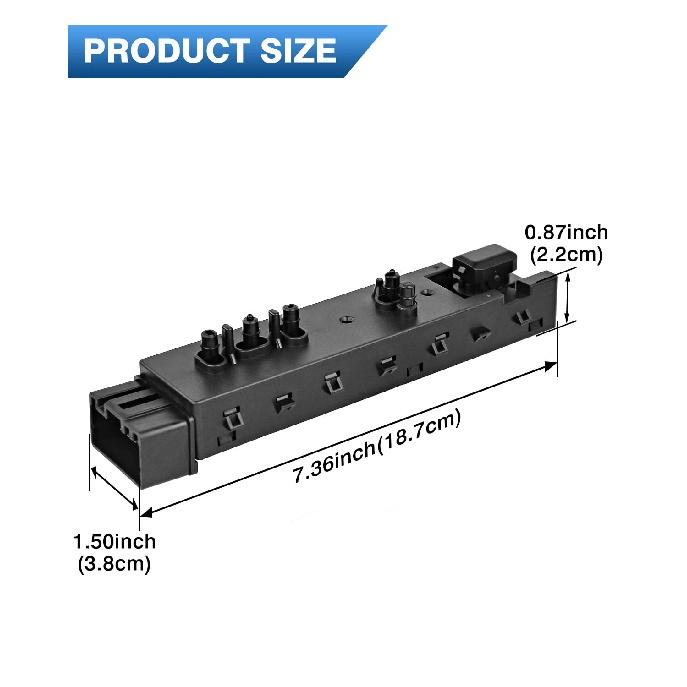 Driver Side Adjustment Power Seat Switch Compatible with Ford F150 F250 F350 Explorer Expedition 2006-2019 Lincoln MKX 2006-2019 Mercury 06-11