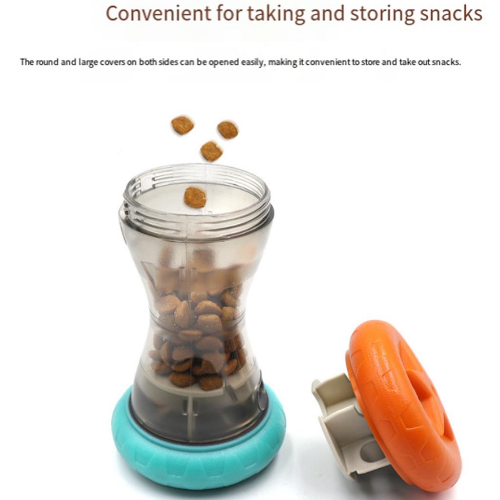 Engaging Rollers Ball Treat Dispenser Smarted Dog Cats Food Dispenser Toy Encourages Playtimes And Mental Stimulation