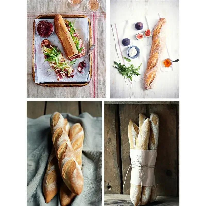 Brand 100% Food Grade Carbon Steel 4 Groove 2 Groove Wave French Bread Baking Tray For Baguette Bake Mold Pan