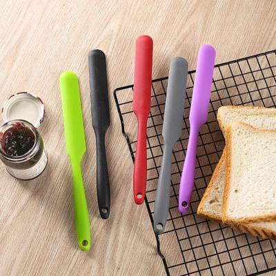 Silicone Jar Spatula Heat-Resistant Jam Cream Butter Spreader Cake Scraper Kitchen Baking