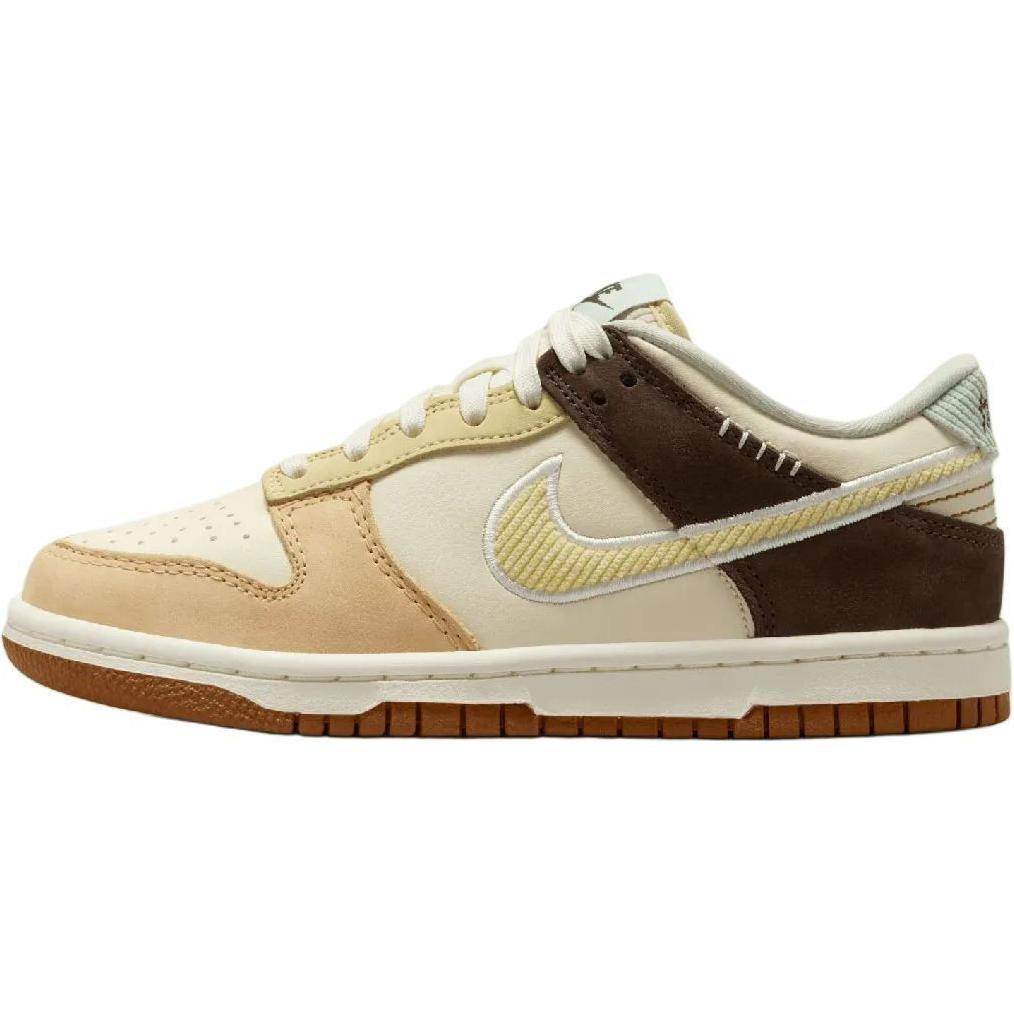 Nike Dunk Low Top Skateboard-Schuhe Ecru Unisex HQ3474-171 36 weiß