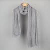 Women Scarf Shawl Solid Color Furry Trim Versatile Shawl Wrap Soft Warm Long Scarf Winter Costume Accessory