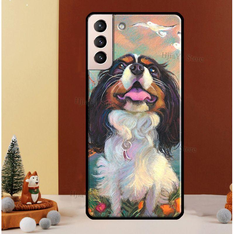 

Чохол Cavalier King Charles Spaniel для Samsung Galaxy S10 S9 Note 10 Plus Note 20 S10e S20 FE S22 S21 Ultra Phone Cover Galaxy S22 Plus