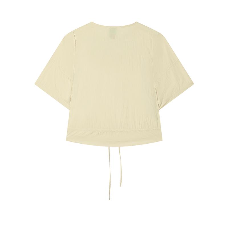 

New FILA Fitness T Shirt Women s Distant Mountain Yellow A51W521102F-YE 170/88A/L