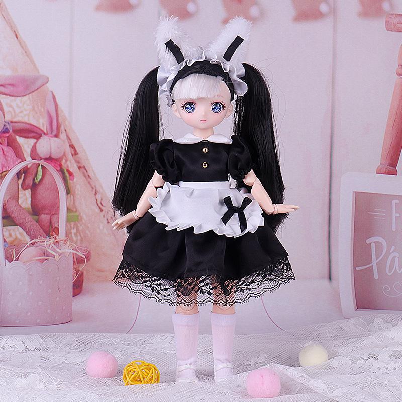 30CM Nová panenka Dívka Hračka Oblékací Princezna Simulace Princezna Narozeninový Dárek Dívka Děti Dárek
