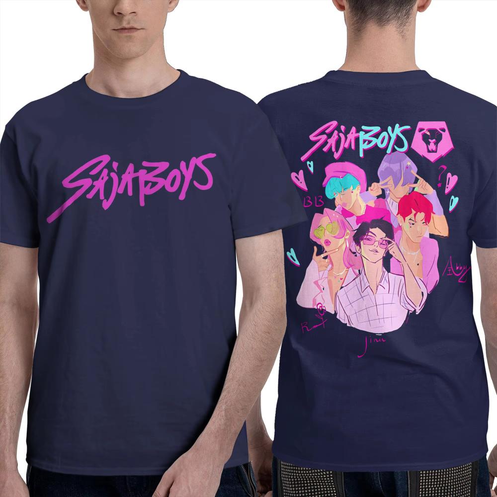 

2025 Men Women T-Shirt Saja Boys KPop Demon Hunters T Shirts Harajuku Jinu Abby Mystery Summer Tees Casual Clothes Birthday Gift 4XL