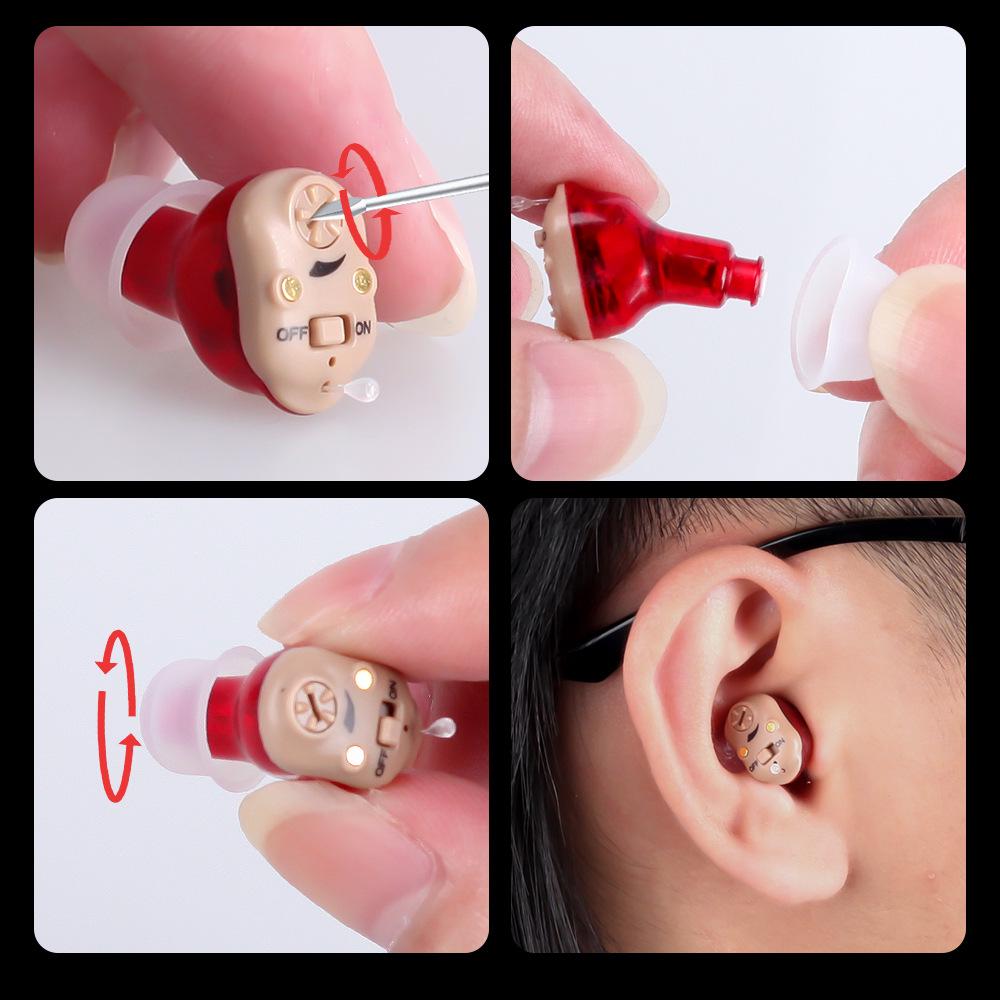 In-Ear Invisible Hearing Aid: Smart Sound Amplifier for Elderly