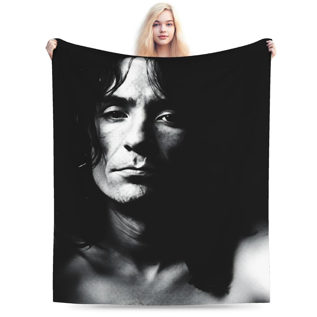 Extremoduro Spanish Rock Band Blanket Quality Soft Bedding Throws Autumn Students Couch Chair Sofa Bed Aesthetic Bedspread