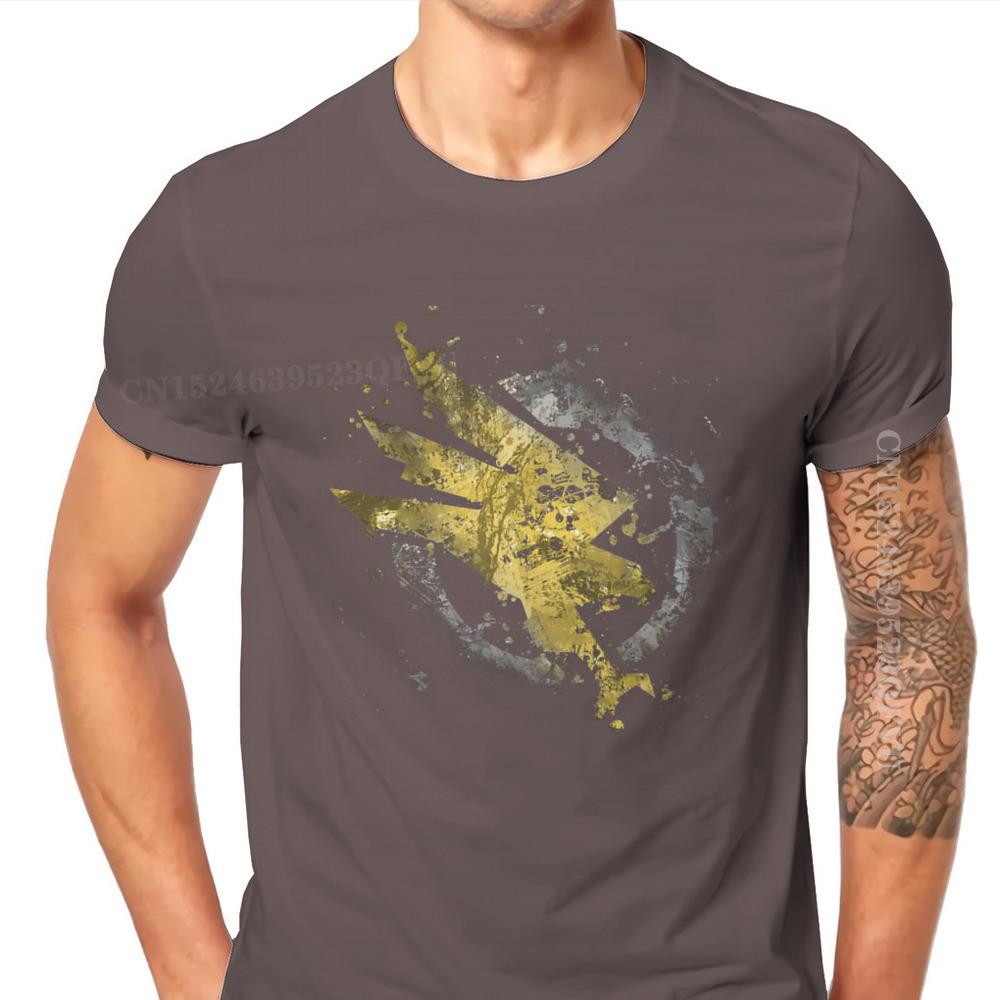 Mass Effect Game Command And Conquer GDI Splatter Tshirts Graphic Men Classic Goth Camisas Men Clothes Cotton Harajuku T Shirt