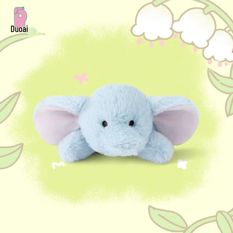 Entzückende faule liegende Elefanten-Plüschpuppe: Niedlicher Cartoon für Kinder, Perfektes Weihnachtsgeschenk
