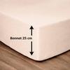 Fitted Sheet - 100% Cotton - 160 X 200 + Depth 25 Cm -