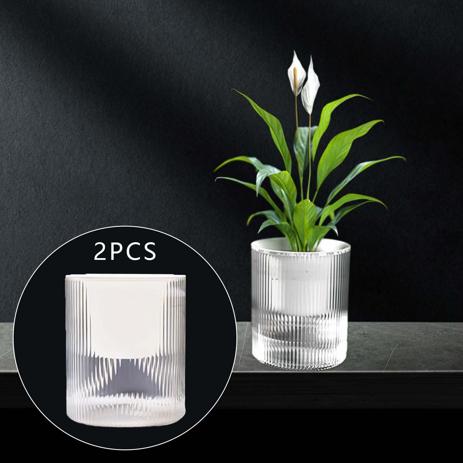 

Самополивной горшок, ваза для цветов, простота обслуживания, экономия времени, подарки, контейнеры для растений, кашпо для Style C