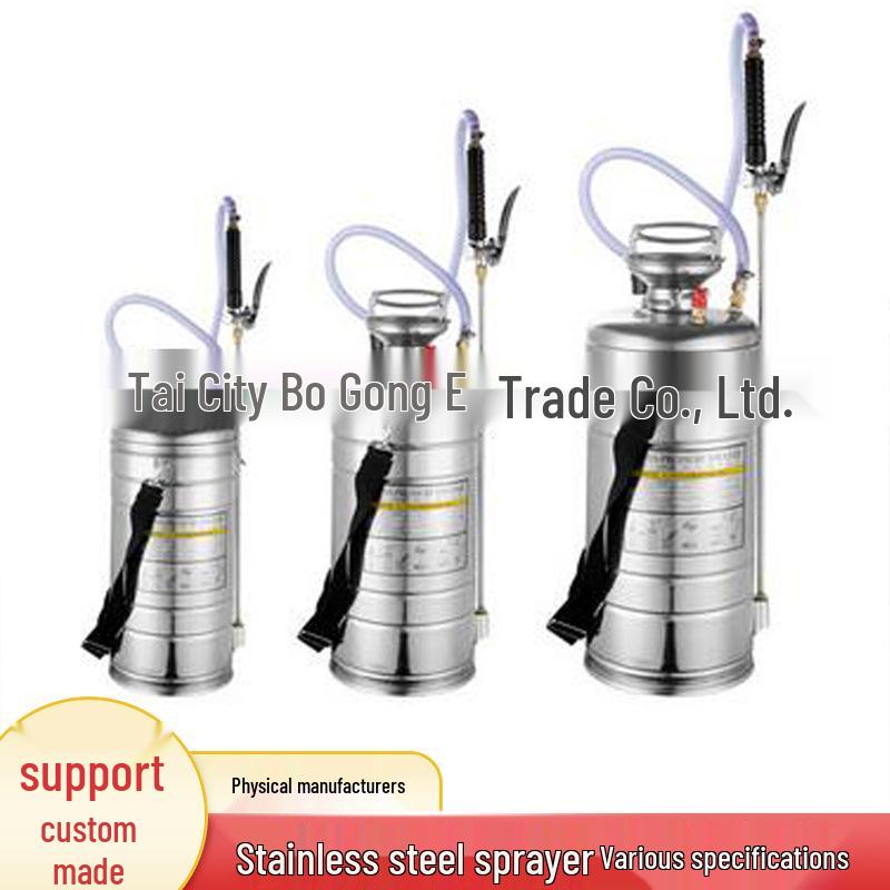 

Устойчивый к коррозии ручной опрыскиватель из нержавеющей стали 304 для пестицидов и дезинфицирующих средств