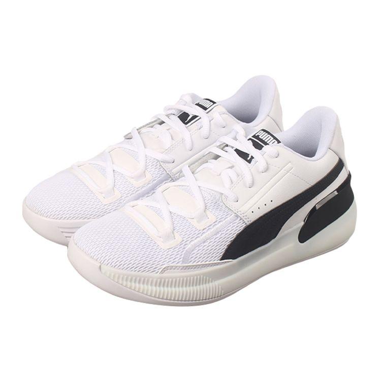 Puma Clyde Hardwood Team White Black Unisex Sneakers 194454-01