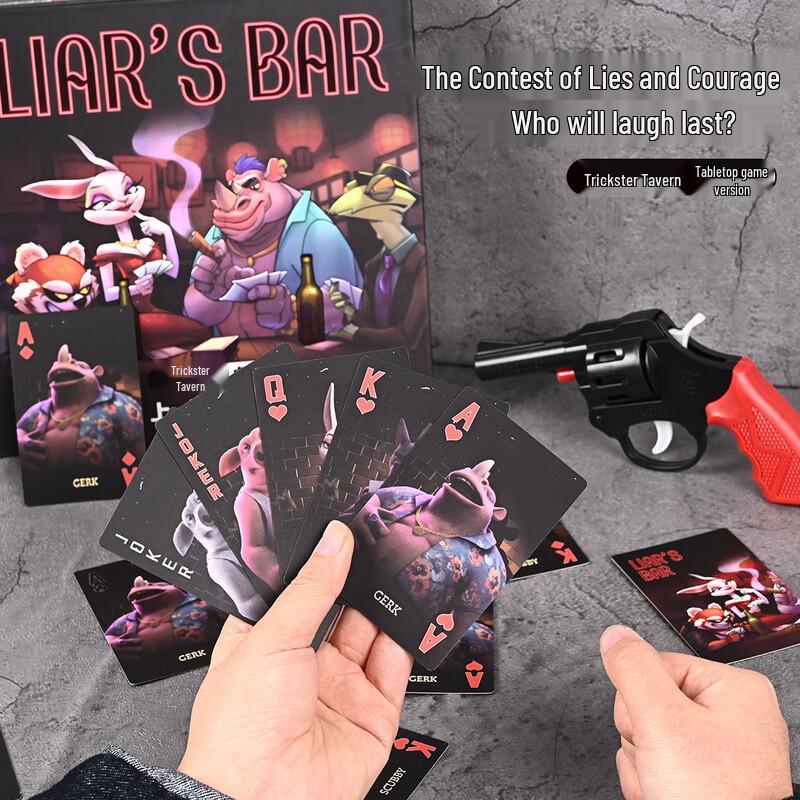 Brangdy Lügner-Taverne Endgültige Ausgabe Party-Kartenspiel