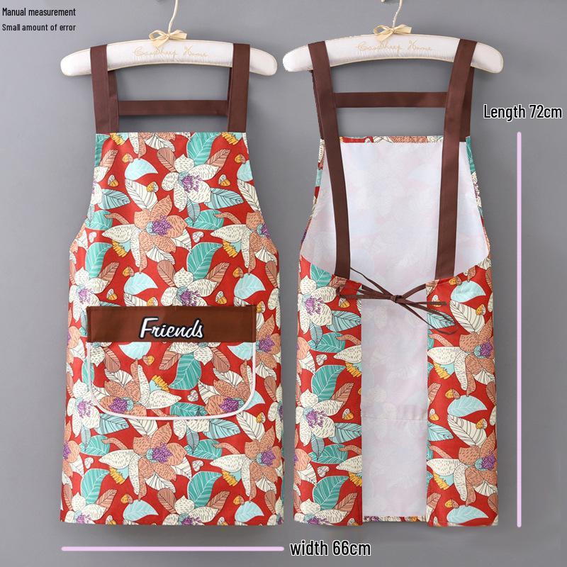 Waterproof Oil-Proof Kitchen Bib Apron: Stylish Fashion for Adults