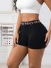 High-Waisted Tummy-Control Sports Shorts: Comfortable, Breathable Fitness Wear for Women