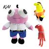Kids Room Plush Toy Smiling Friends Alan Soft Cuddly Stuffed Doll for Desktop Decoration Fans Collectible Cartoon Character Decor Bed Desk Office