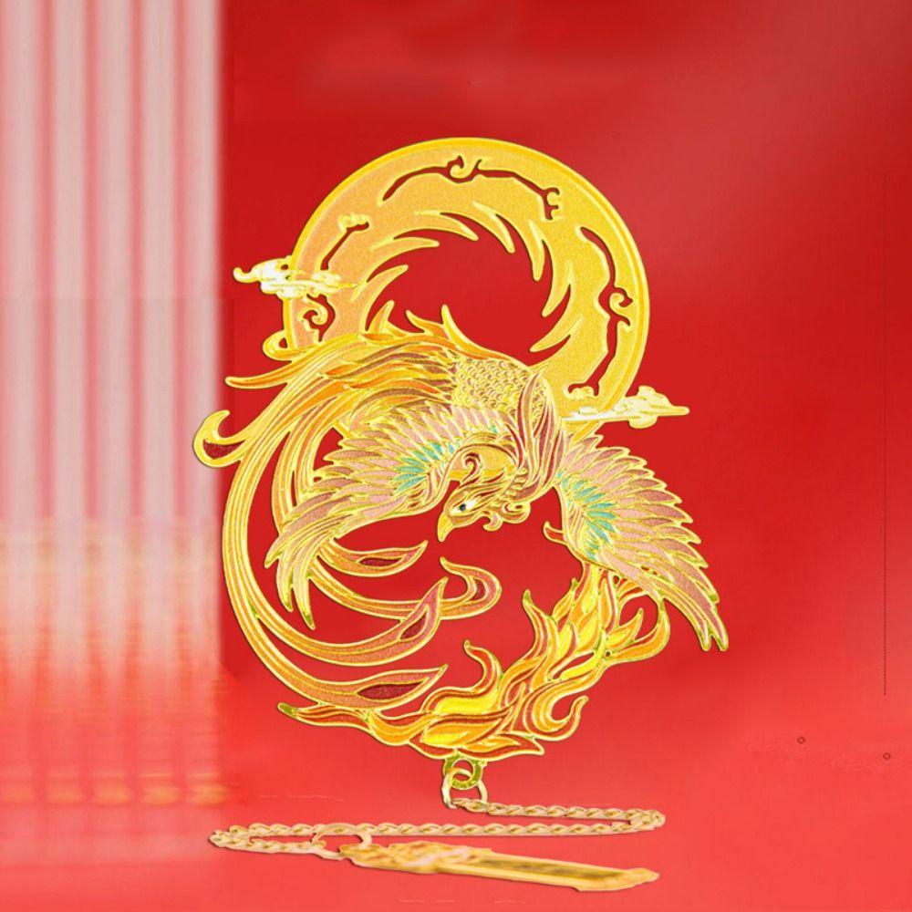 Quastenanhänger Chinesische Bestien Lesezeichen Kreatives Metalllesezeichen Buchzubehör