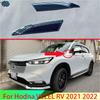 For HONDA VEZEL HR-V   Car Accessories ABS Chrome Leaf Board Decoration On Shark Gills