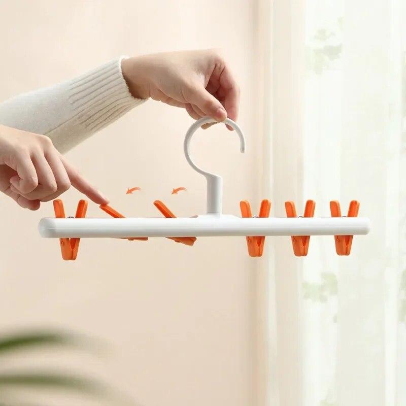 6 cleme, pălării, șosete, organizator, agățat, șapcă cu vârf, eșarfă, suport de depozitare, umeraș, dulap multifuncțional, suport de depozitare pentru garderobă