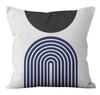 45x45cm Nordic Modern Minimalism Abstract Geometric Lines Pillowcase Sofa Chair Office Seat Car Cushion Cover Home Decor