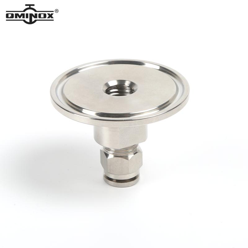 Pneumatic Tube Connector SS304 SS316L Tri Clamp TC25.2MM-77.5MM air hose fittings PC 4MM-16MM Stainless SteelClamp Push In Quick