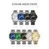 POEDAGAR Fashion Military Men Clock Waterproof Luminous Date Week Man Wristwatch Stainless Steel Quartz Watches Male Reloj