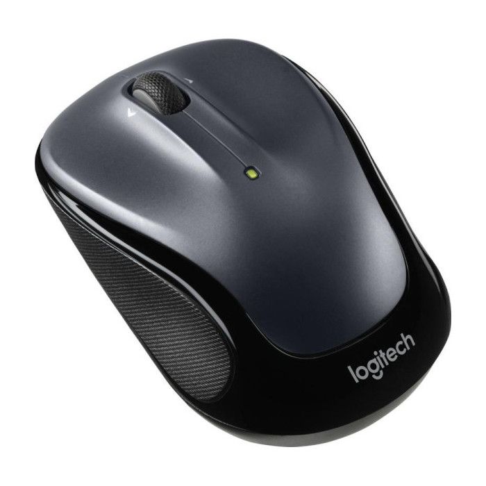 Wireless Mouse - LOGITECH - M325s - Ergonomic - 1000 DPI - Dark Gray
