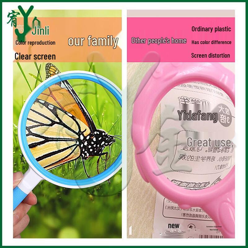 Kids' 65MM High-Magnification Handheld Magnifier