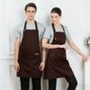 Grembiule Collo Speciale Ristorazione Negozio Tè al Latte Caffetteria Cucina Abbigliamento da Lavoro Grembiule