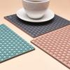 Jogo americano de silicone antiderrapante, tapete de isolamento térmico, tapete de mesa doméstico, à prova d'água, jogo americano ocidental de hotel