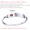 Vnox Free Engraving Medical Alert Bracelet Non Allergenic Surgical Steel ID Cuff Bangle Bracelets for Women Jewelry