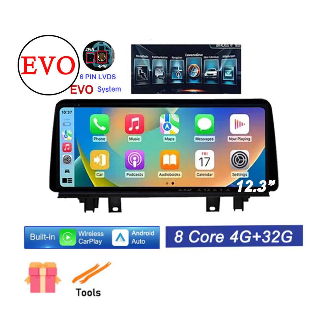 IPS New Android 14 For BMW X1 F48 X2 F49 (2016- 2017)  Car Player GPS Navigation Multimedia Video NBT & 2018 -2020 EVO System