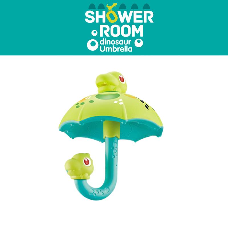 

Non-Toxic Bathroom Water Spray Dinosaur Umbrella Shower Hand-Held Rotating Parent-Child Interactive Children 0-3 Years Old Fun Bath Toys