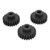 3pcs Steel M1.5 Pinion Gear Set 8mm Motor Pinion Gear with M5 Set Screw for 15 18 110 RC Car 22T