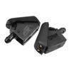 ACROPIX Windshield Wiper Washer Nozzle Jets for Mini Cooper Compatible with Hatchback and S R50 R53 Black (2 Pack)
