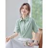 Women's Chiffon Short Sleeve Blouse