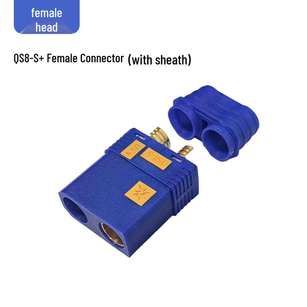 QS8+S High Current Anti-Spark Connector for Model Aircraft, Drones, and EVs