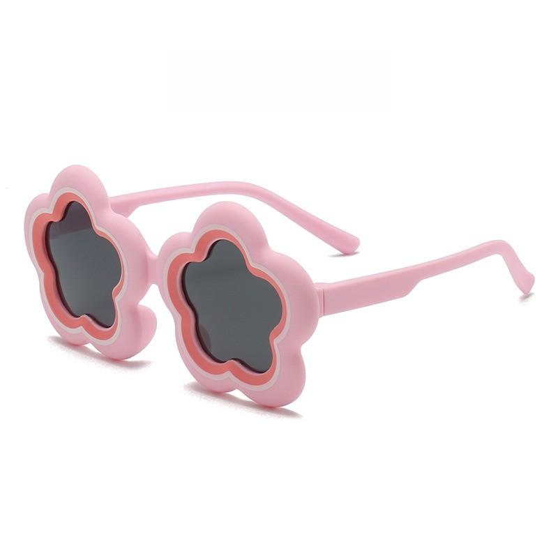 

Childrens Sunglasses Uv400 Polarized Full Frame Tpee Frame For Summer Vacation Pink