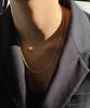 Marta Twist Rope Necklace (S) Gold