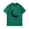 Men's 100% Cotton Crew Neck Short Sleeve T-shirt, Saturn Hand-drawn Sketch Planet Print Casual Tee With Slogan, Comfy Breathable Daily Wear Top For Me