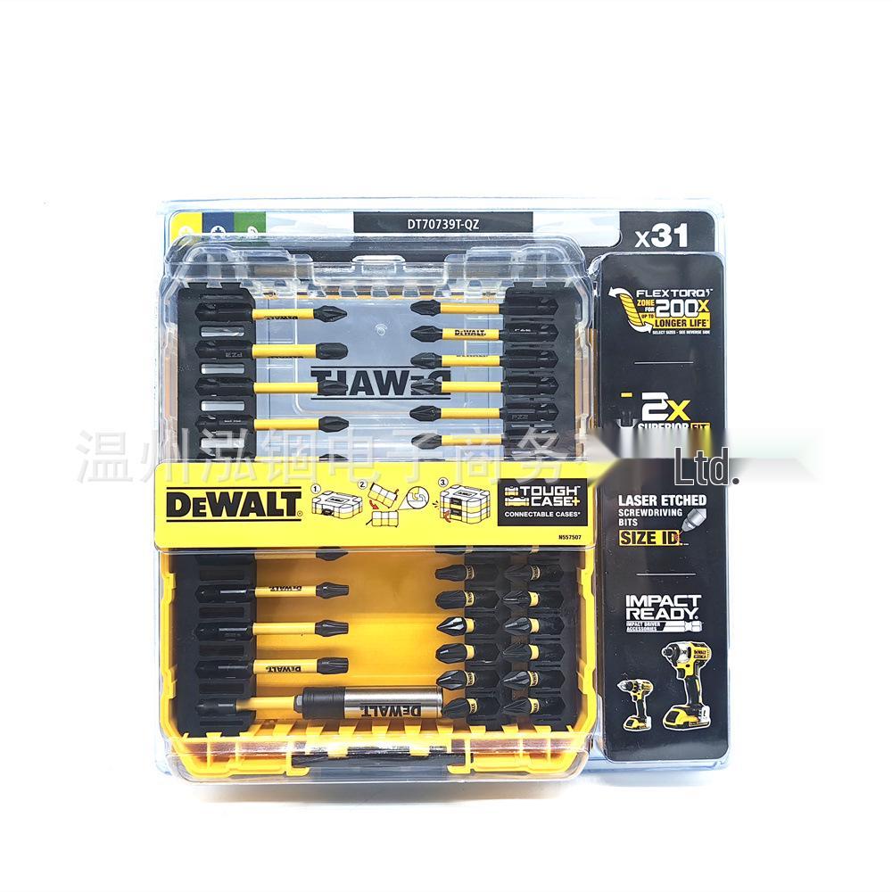 DeWalt Electric Screwdriver and Drill Bit Set: Phillips, Slotted, Torx, Hex Bits