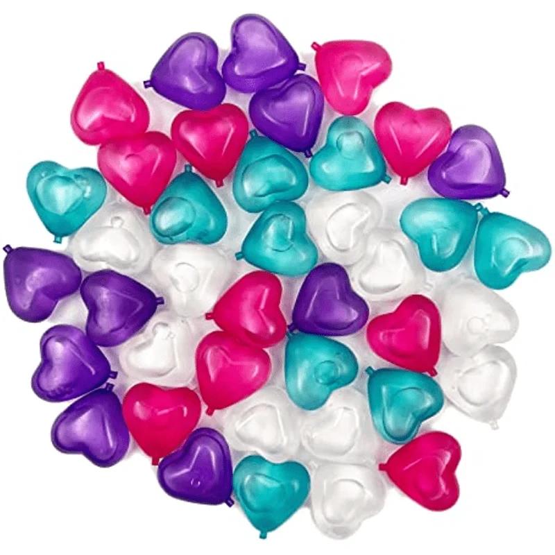 20Pcs Reusable Plastic Quick-Freeze Easy-to-Clean Fake Ice Cubes for Making Cold Appealing Drinks