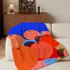 Artist A-Ana P-Popescu Throw Flannel Throw Blanket, Lightweight Cozy, Durable Washable Cute Cool