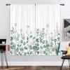 Witchy Gothic Aesthetic Spring Nature Curtain for Living Room Modern Curtains for Bedroom High Shading Drapes Kitchen Curtains