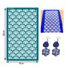Washable Silk Screen Stencils Soft Pottery Polymer Clay Geometric Animals Plants Craft Embossing Tool DIY Earring Jewelry Mold