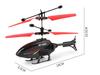 Rechargeable Remote Control Induction Helicopter Toy with Lights - Drop-Resistant Hovering Aircraft