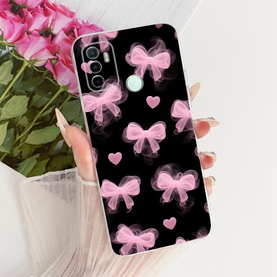 For Oppo A33 2020 Case Oppo A53 CPH2127 Stylish Butterfly Painted Cover Soft Slim Phone Case For Oppo A53s A 53 OppoA53 s Fundas
